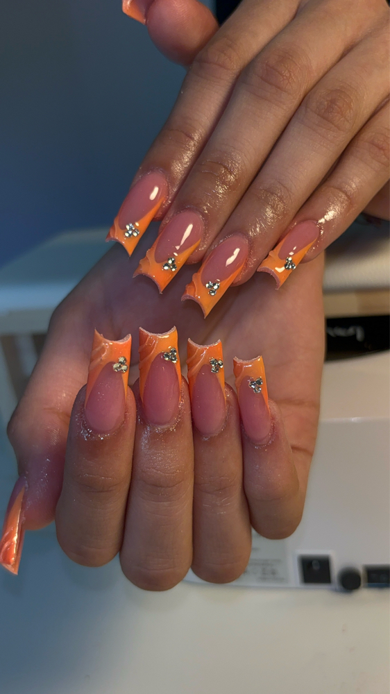 Long Acrylics Fullset