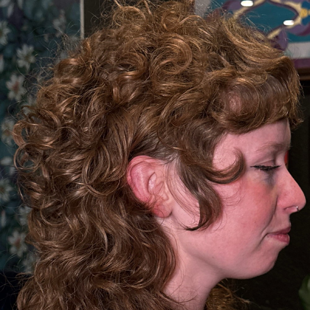 New Client Bang Trim/Face Frame at Crybaby Coiffeur in Fresno, CA