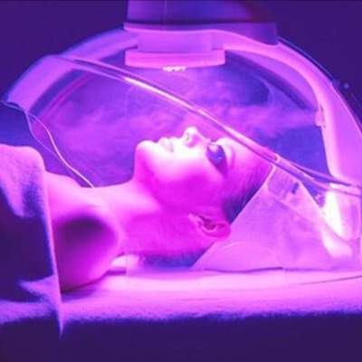Oxygen Dome + Red Light Therapy at Auric Skincraft in wilmington, NC