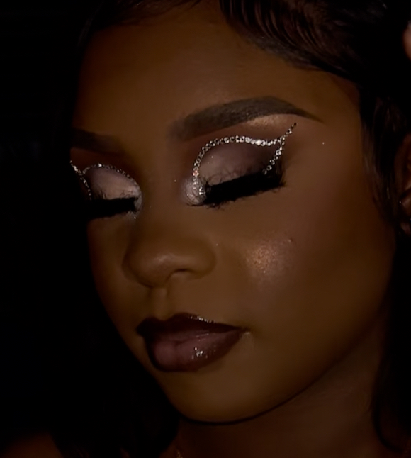 Full Rhinestone Liner at The Xiaviera Xperience in Independence, LA