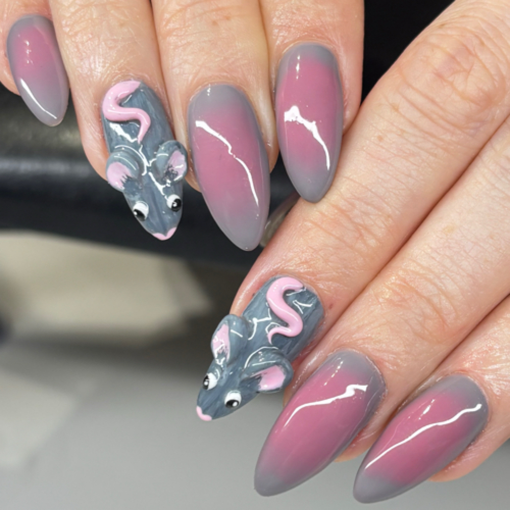 Acrylic Fills at Panthera Clawed in Portland, OR