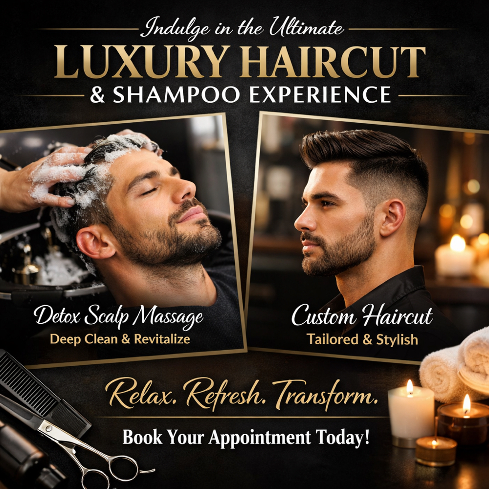 ✨ Luxury Men Haircut ✨ at Mildred’s Hair Studio in Concord, CA