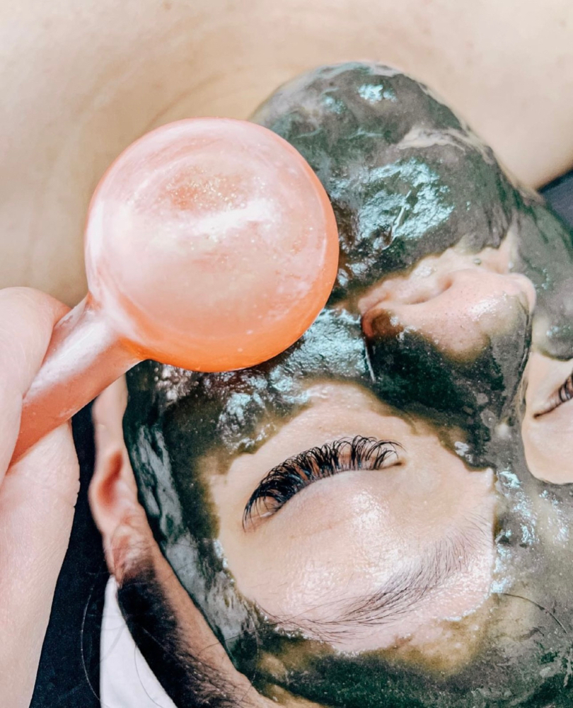 Ice Face Massage