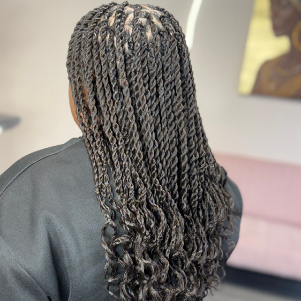 Twists at Anjel Hair and Beauty Studios in College Park, GA