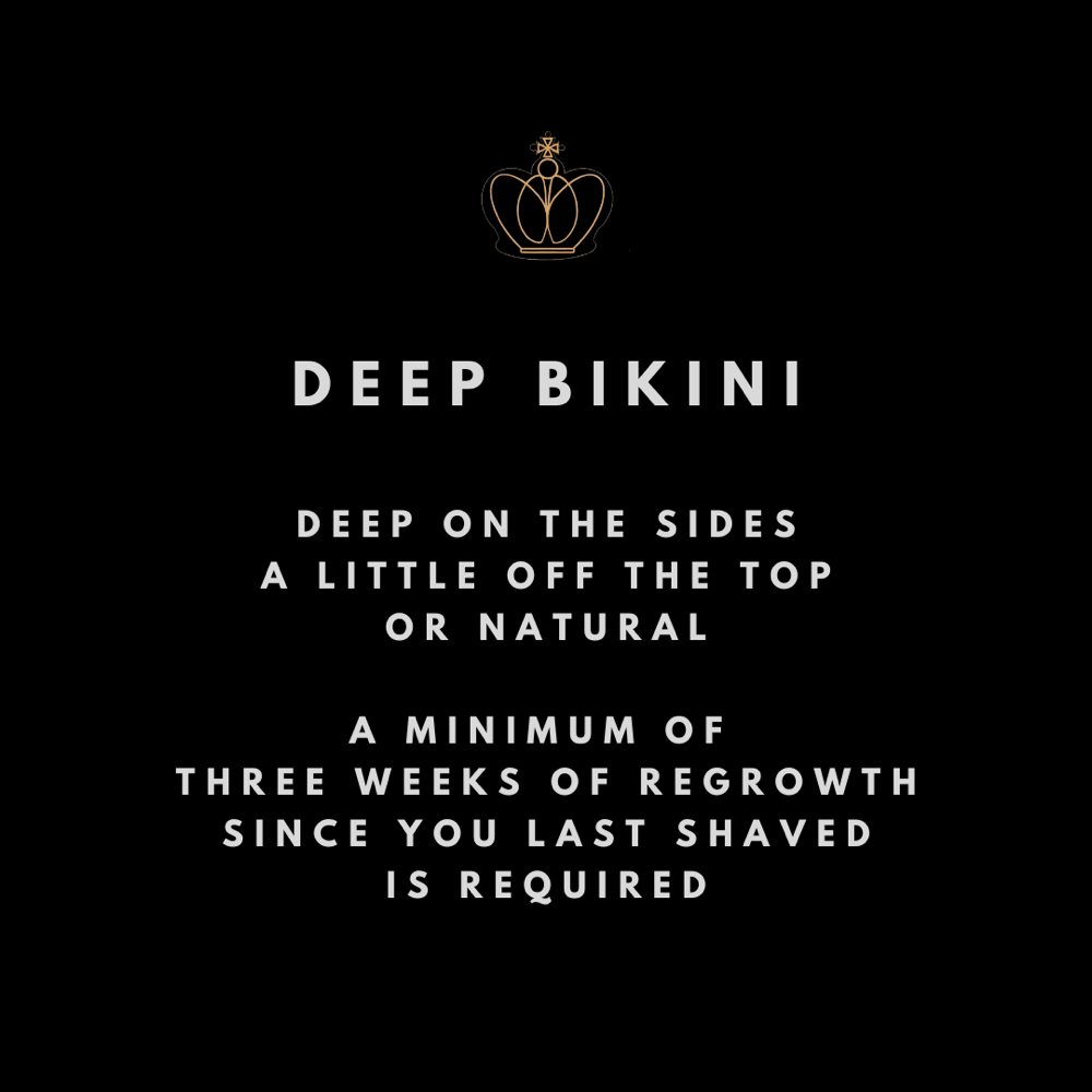 Deep Bikini at Joy Waxing Studio in Parowan, UT