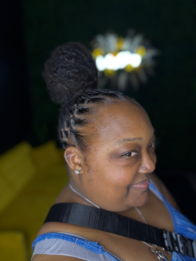Simple Retwist & Style at Locs BySherry in Florissant, MO