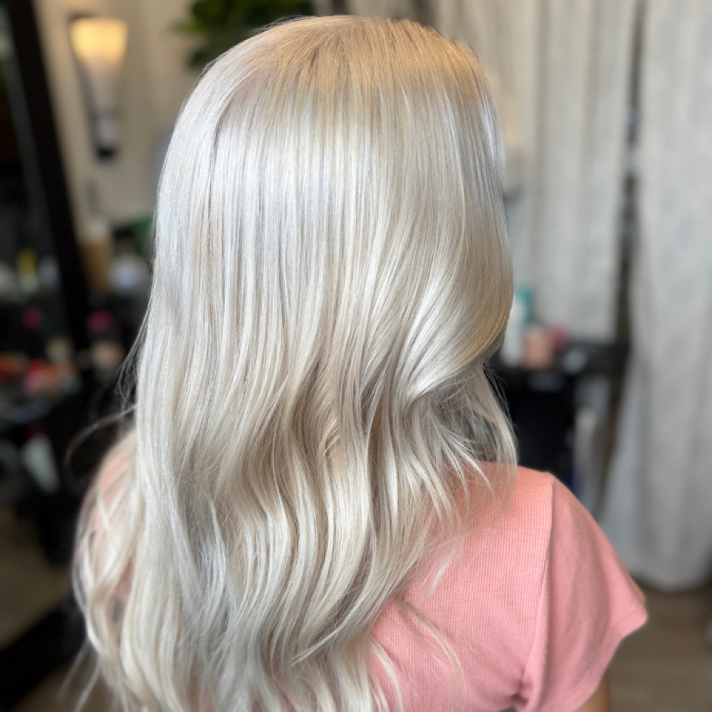 Platinum Blonding at Blooming Beauty in Frederick, MD