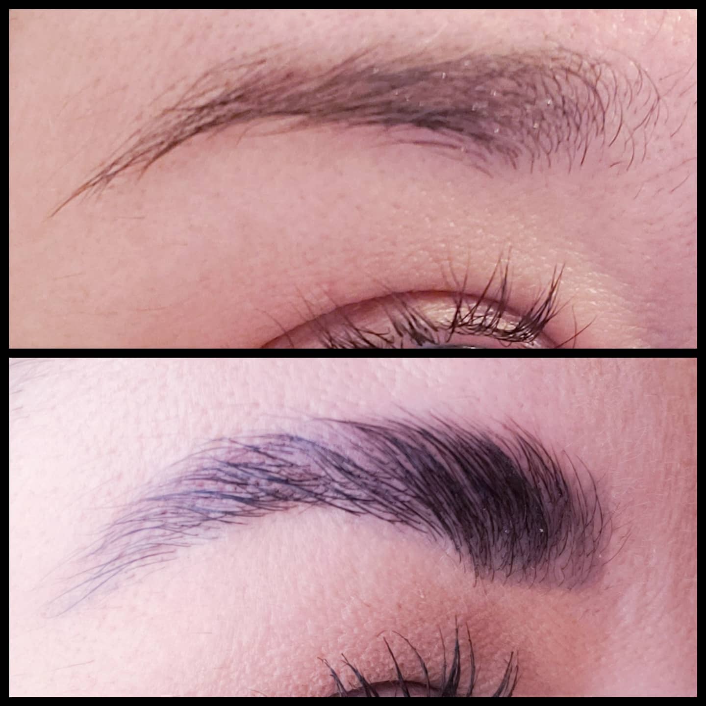 Brow Lamination With Tint