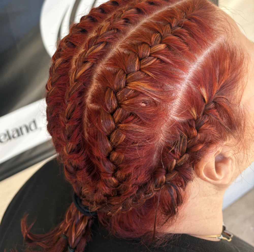 Braiding at Crowns Of Glory Hair Studio in Cleveland, TX