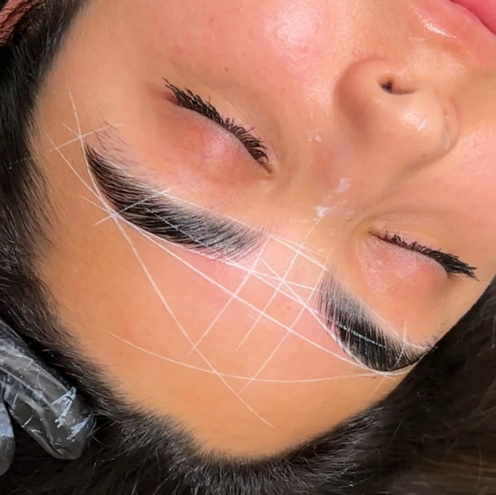 Brow Shaping (mapping + wax) at Réve Studio in Charlotte, NC