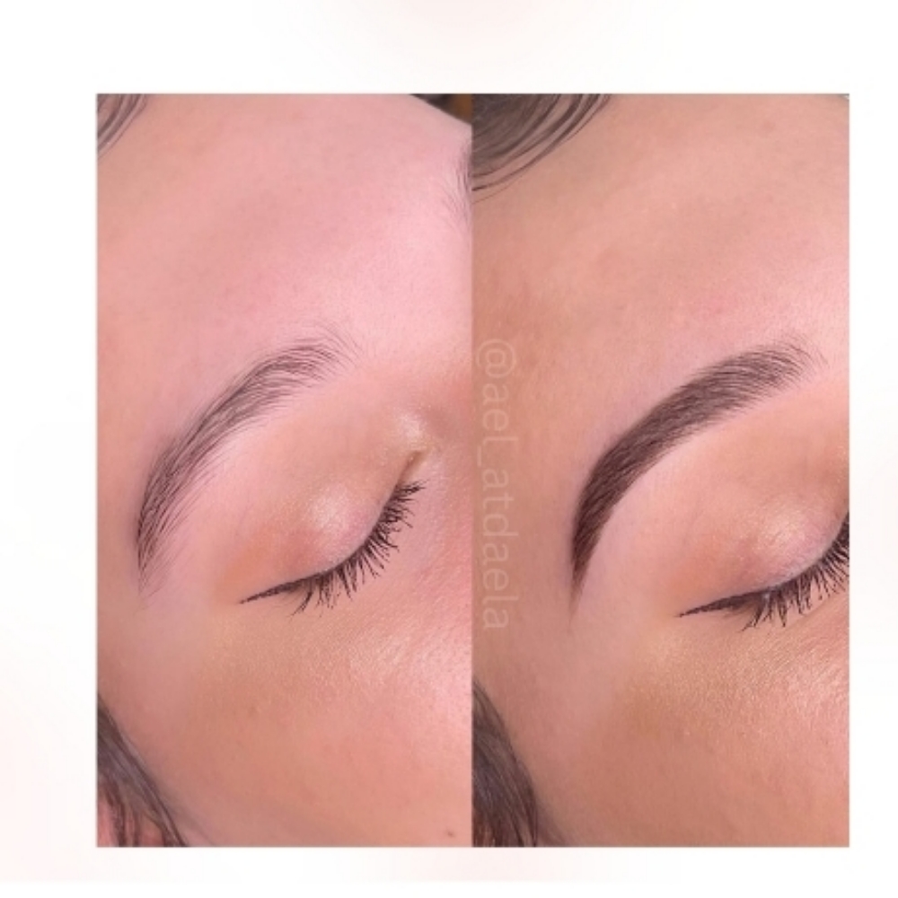 Brow Tint at Blended Edge Salon in Great Falls, MT
