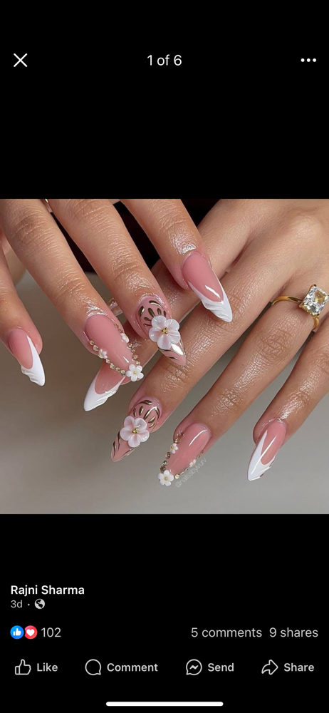 AcrylicNailsFullSet at Nimol Ourk in Lowell, MA