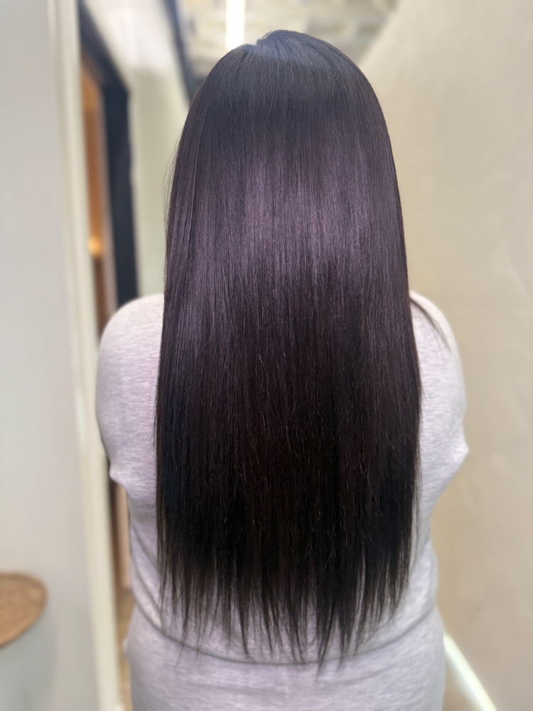 Sew In Weft Extension Install at Aria Studio by Maria in Baytown, TX