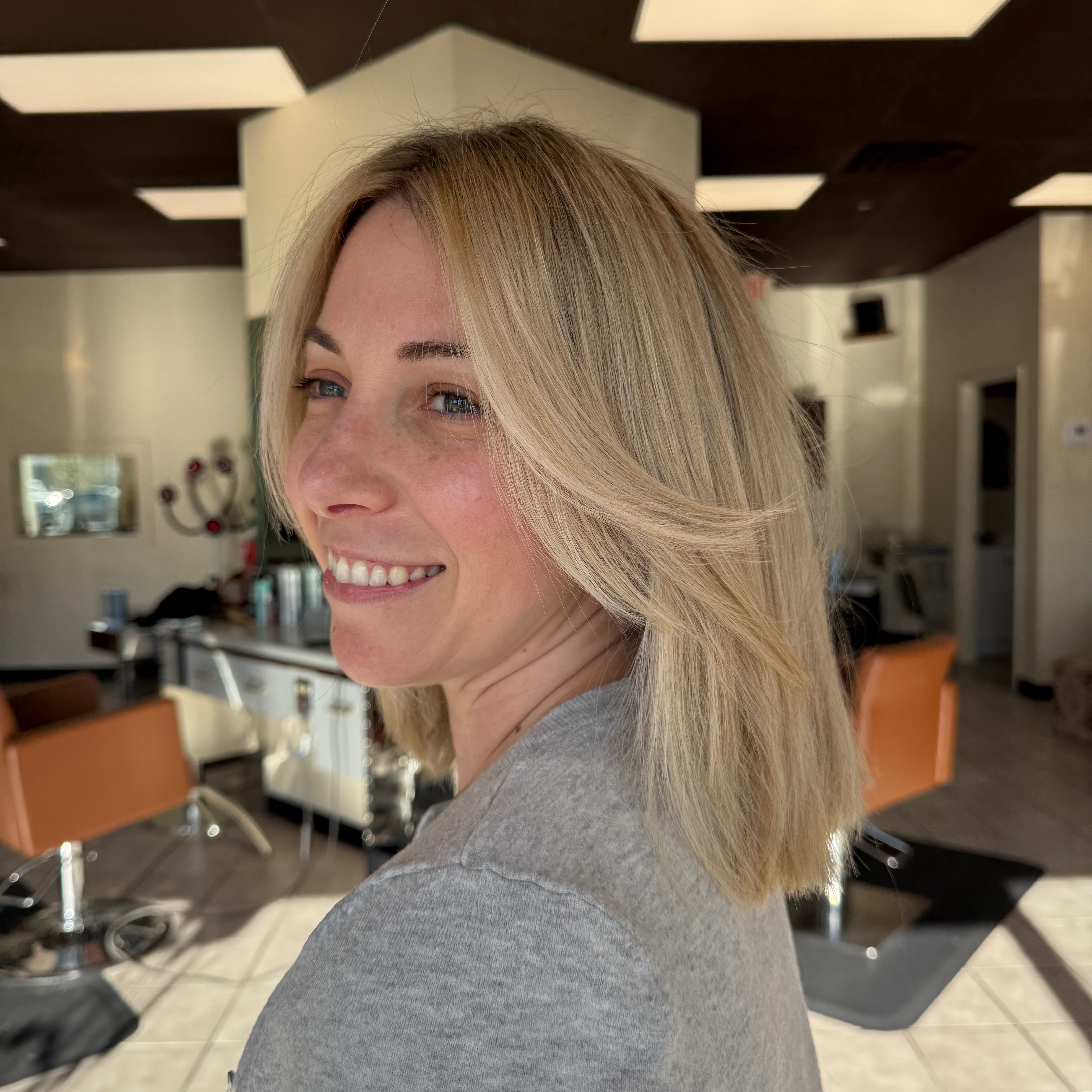 Partial Babylight Short Hair + Tone at Selah Salon in Tonawanda, NY