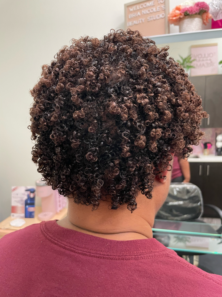 Twist Out/Finger Coils/Wash & Go