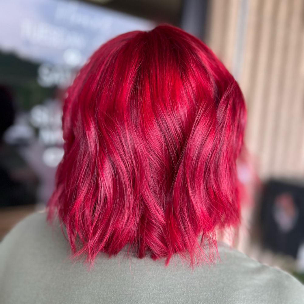 All Over Color (chin & Shoulders) at Erin Sizemore in Barbourville, KY