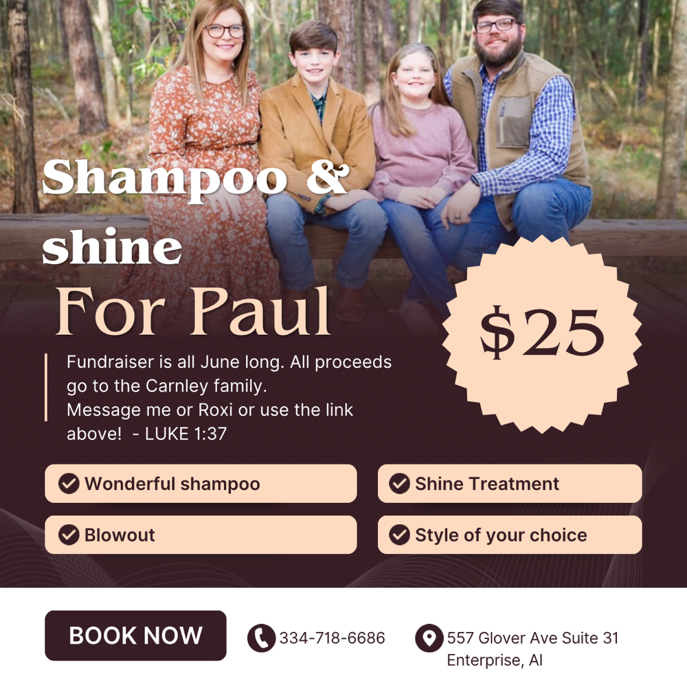 Shampoo & Shine for Paul