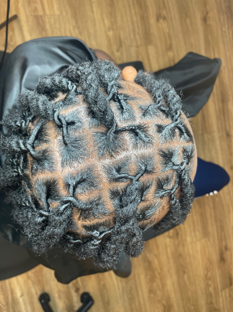 Loc Retwist Medium-large