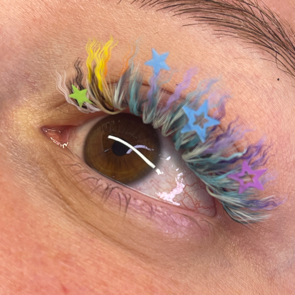 Full Set- Full Color Lashes at Vilana Studio in Lebanon, PA