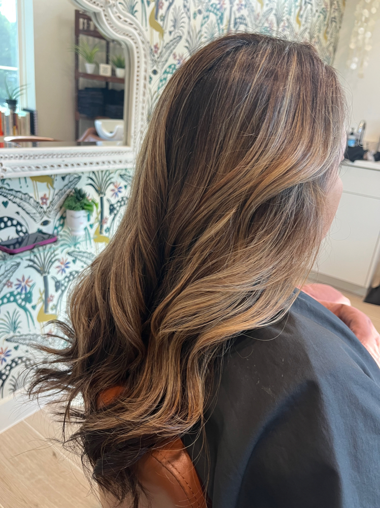 Dimensional Color with blonding
