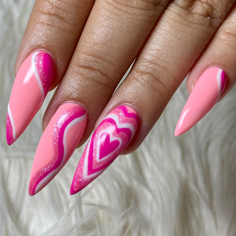 Long Acrylic Full Set