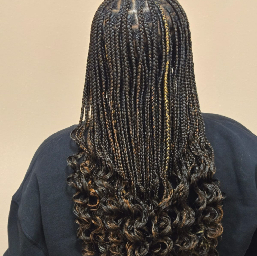 Knotless Braids - Extra Small at WestAfrican Beauty Junction Braids in Prosper, TX