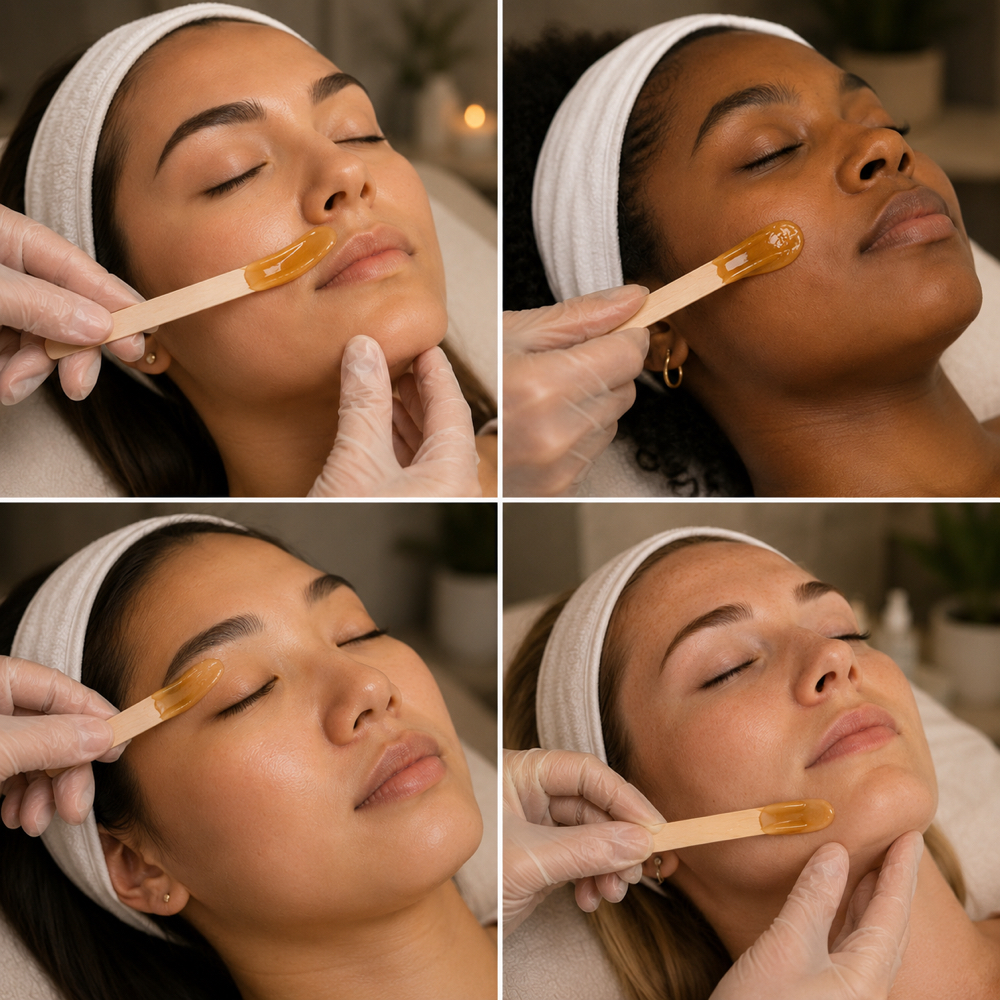 Face Waxing at The Golden Essentials in Moreno Valley, CA