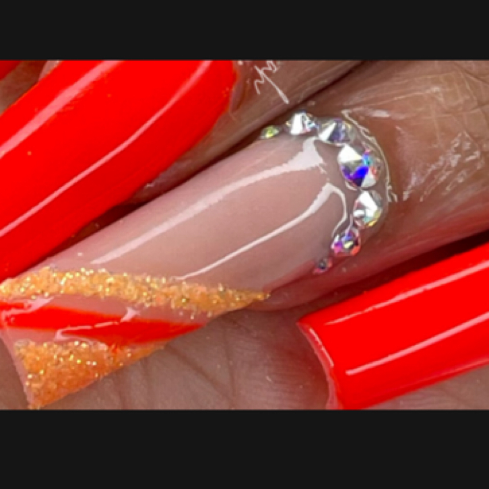 All Nails Cuticle Bling at Queen’z & King’z Barber Salon in Murrieta, CA