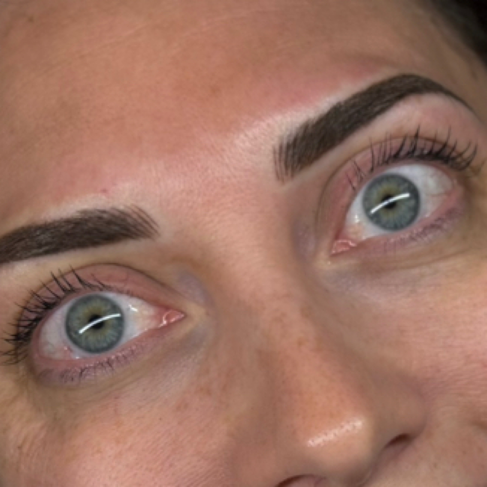 Combination Powder Brows at APMU MED SPA & BROW STUDIO in Marietta, GA