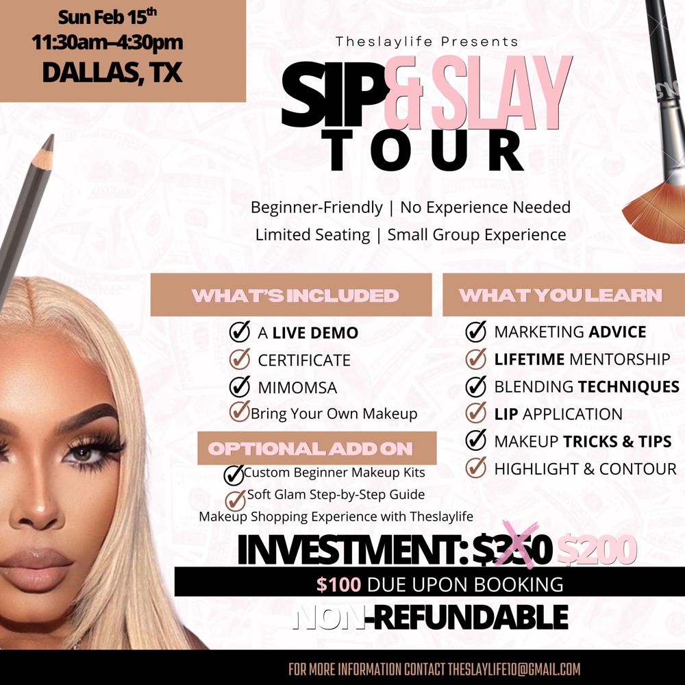 Sun April 19th | dallas | byom at Slayed by Zeanaya in Dallas, TX