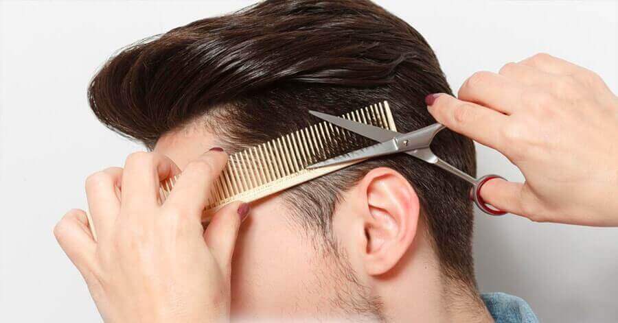 Men's haircut