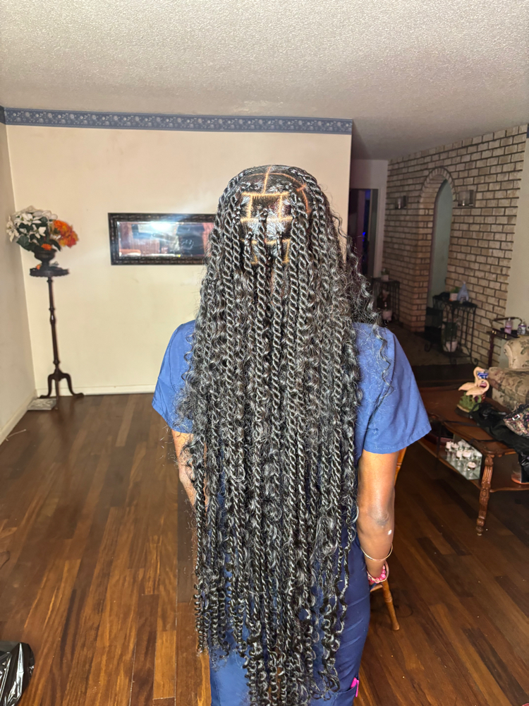Large/jumbo Boho Twist