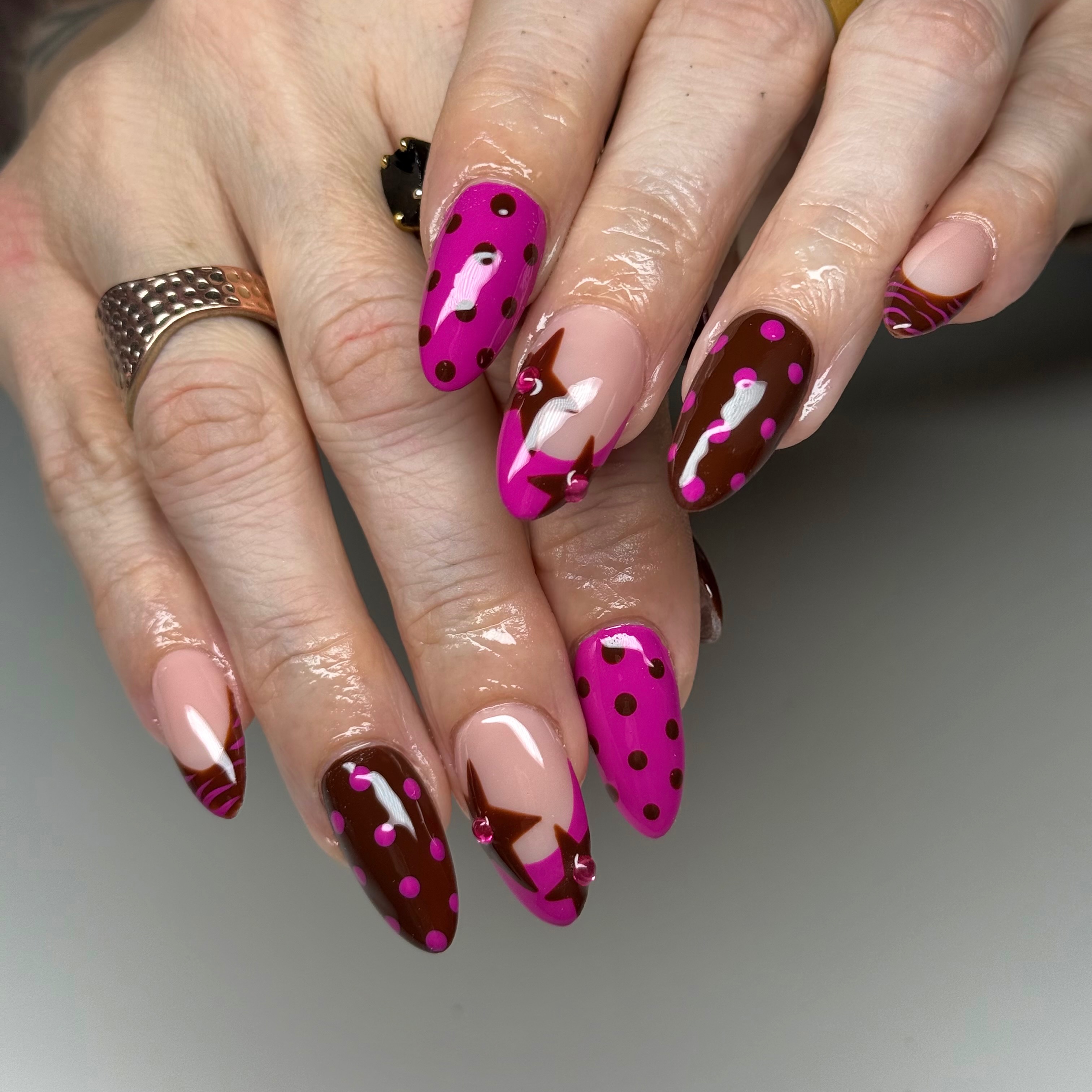 Medium Gelx Set at Polished By Kennedi in Humboldt, IA