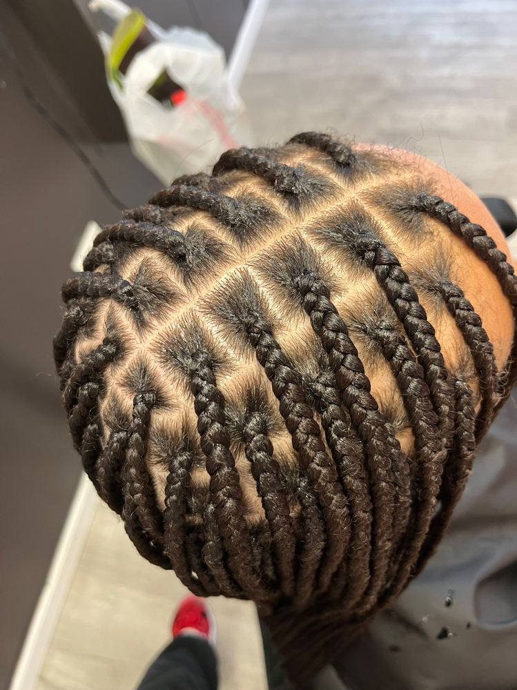 Small Knotless Braids - Any Length