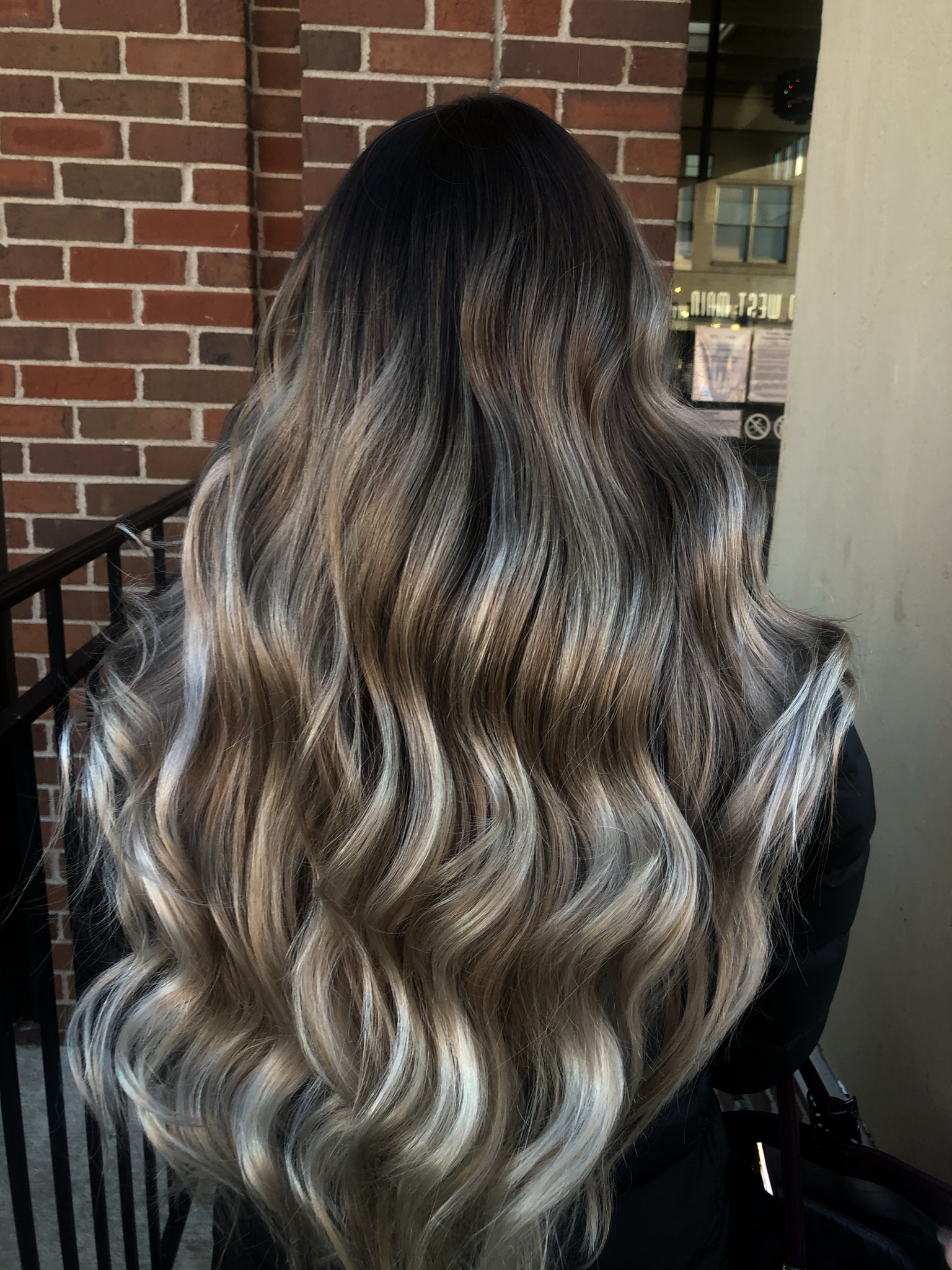 Darken Root W/ Balayage Ends