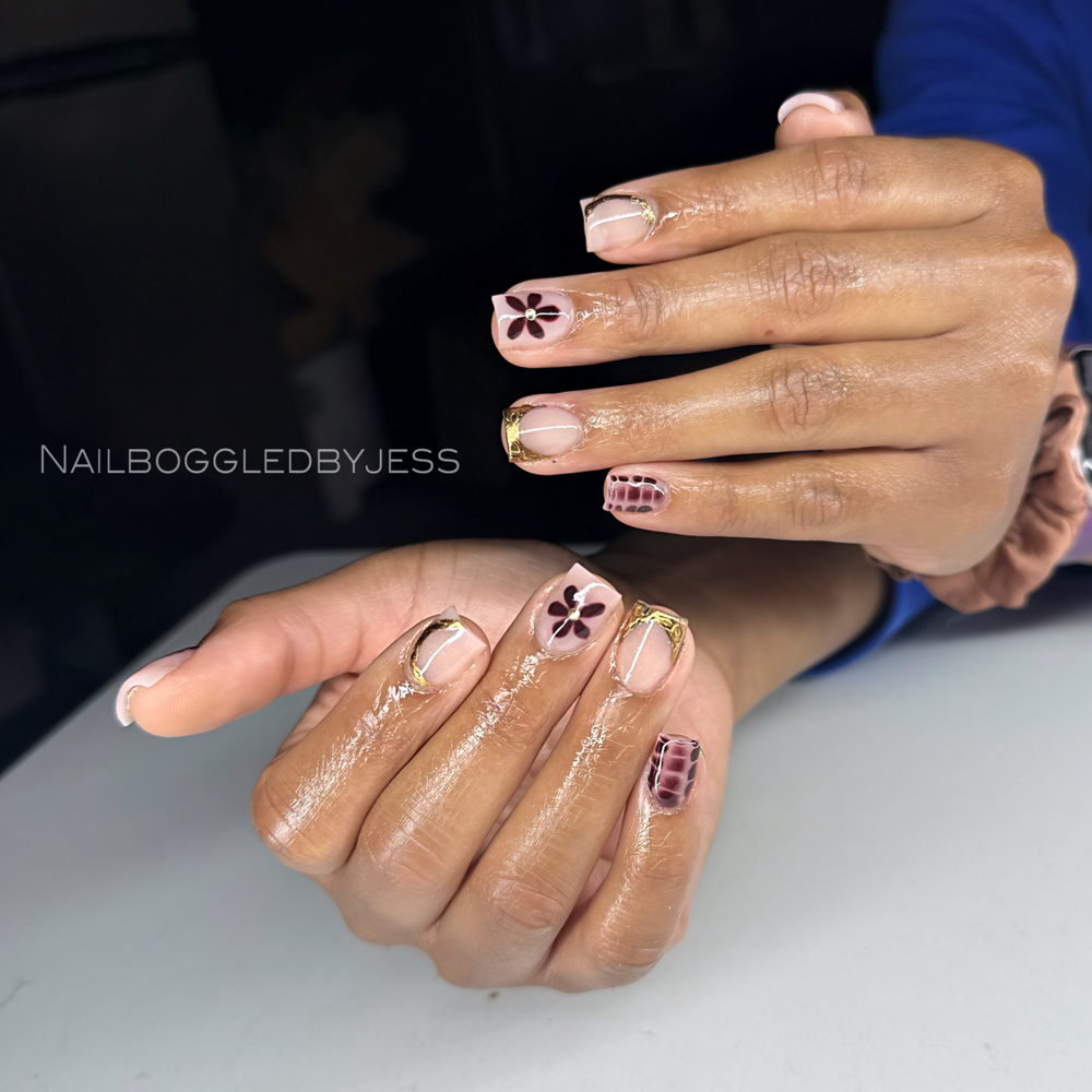 Acrylic Overlay W/ Gel Polish at Nailboggled By Jess in Milwaukee, WI