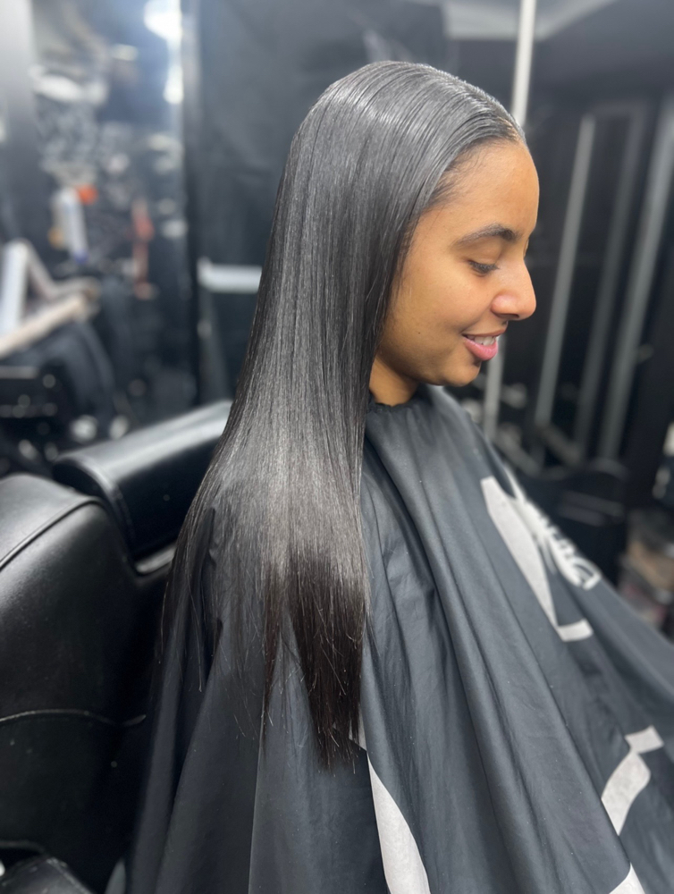 Extra Long Silk Press