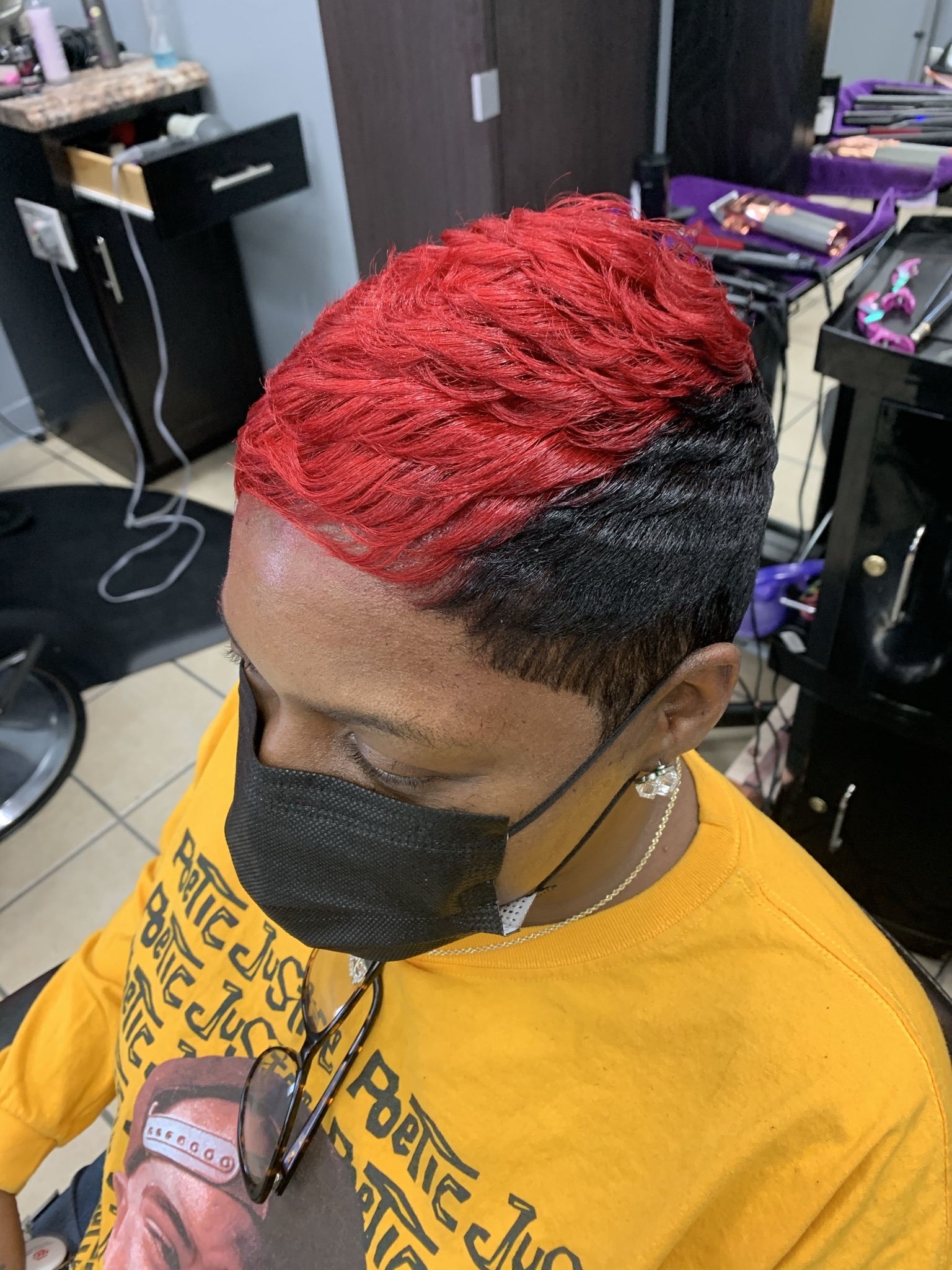 Permanent Single color partial Head