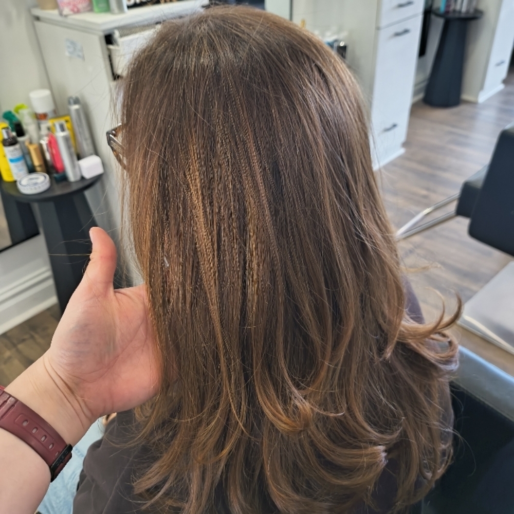 Root Touch Up at Disco Baby Hair in Fairfield, CT