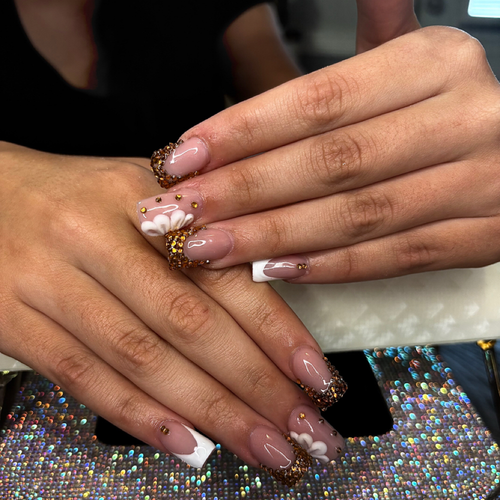 Full Acrylic Set at Madyson Manuel in Larose, LA