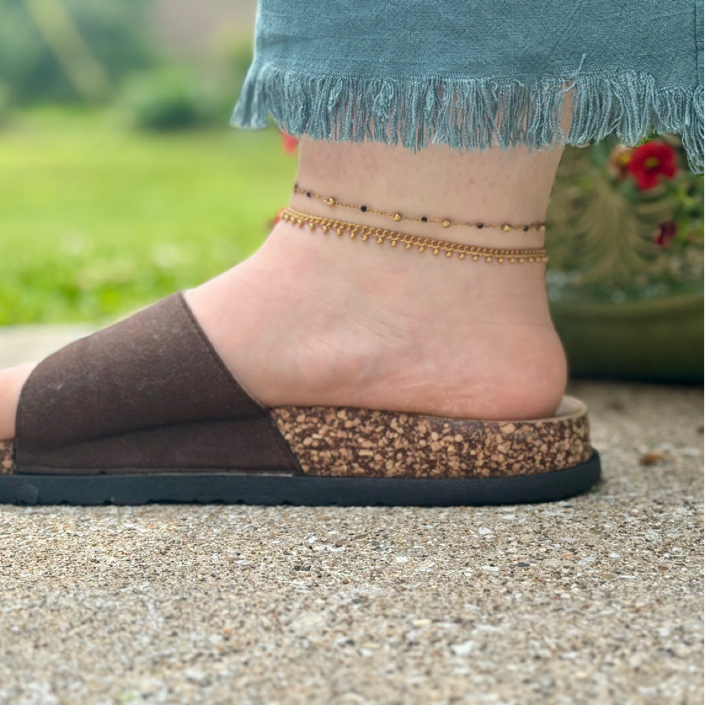 Adult Anklet at Consider The Lilies- Permanent Jewelry in Richmond, KY