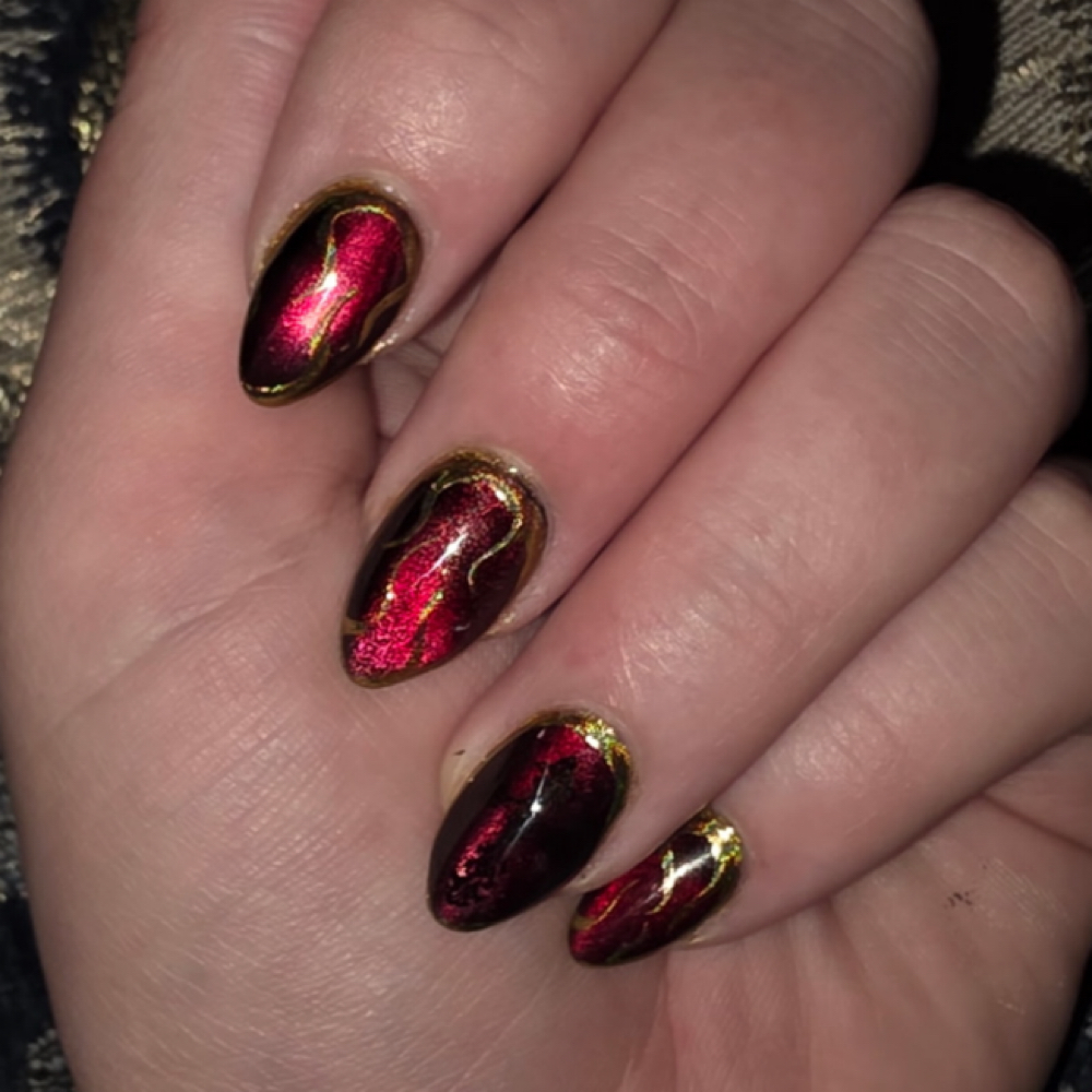 Cateye at Lavishly Lacquered Nail Salon in Kyle, TX