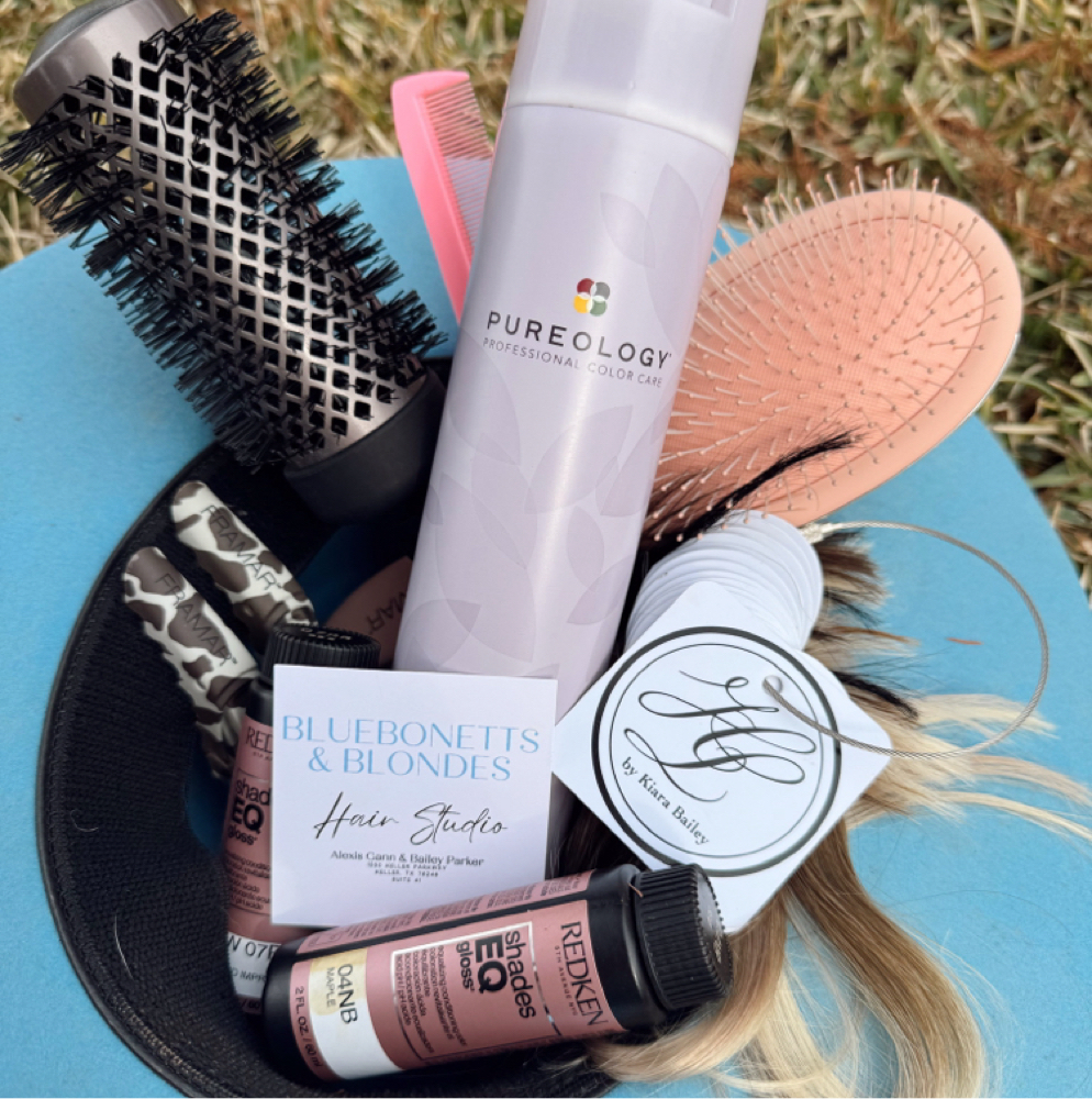 New Client Consultation at Bluebonnets & Blondes in Keller, TX
