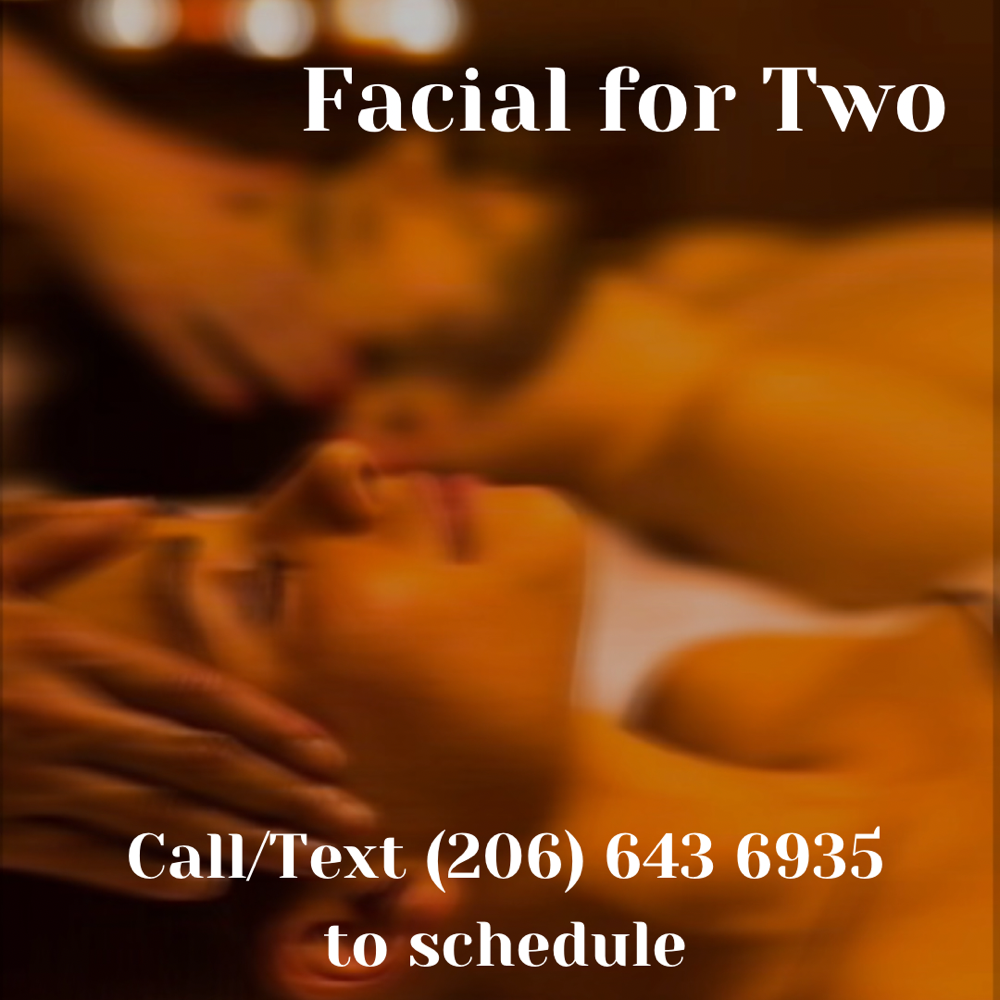 Couple’s Facial CALL TO BOOK ONLY