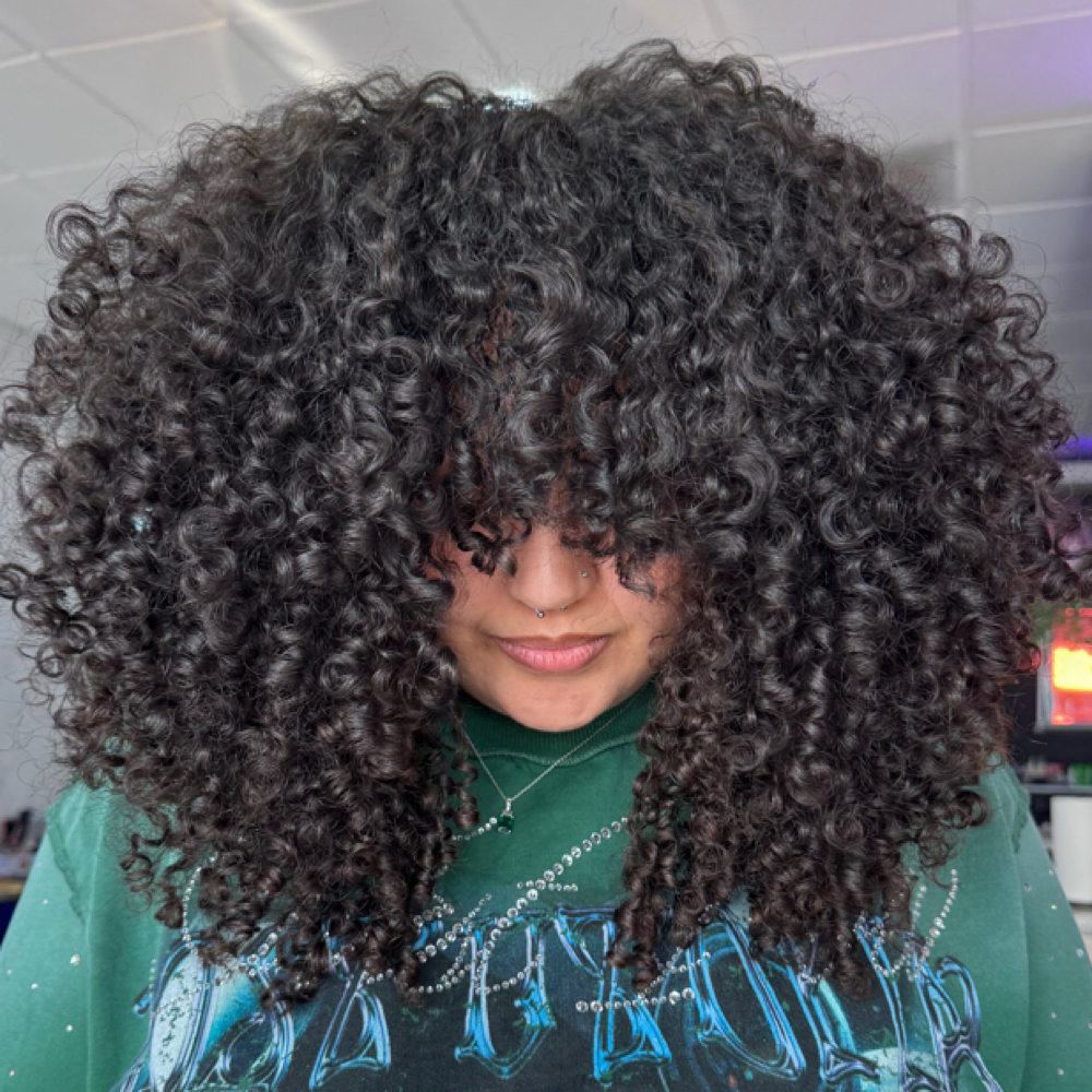signature curly experience at Thaiz Hair in Lakeland, FL