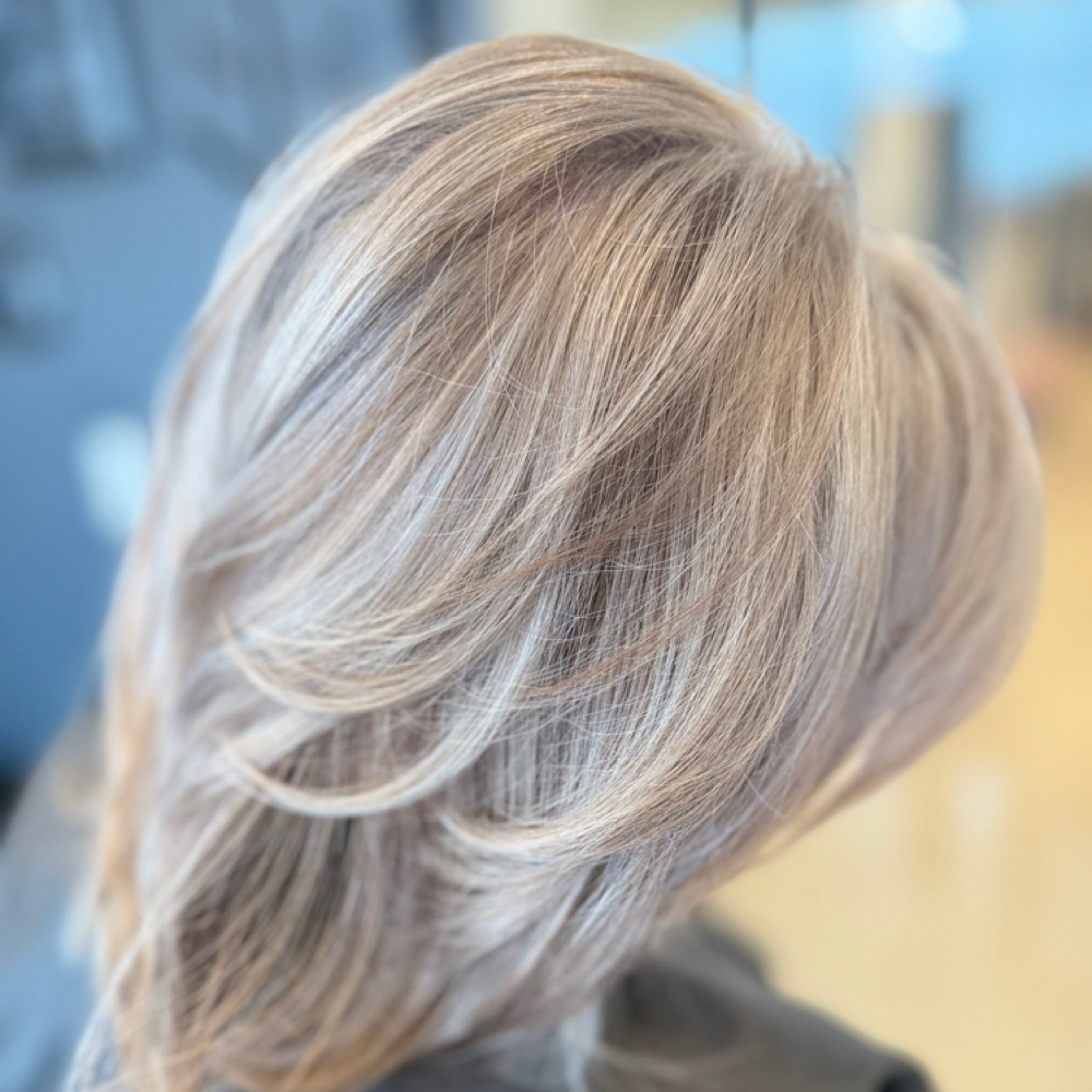 Grey Blending at One Stop Beauty Bar in Turnersville, NJ