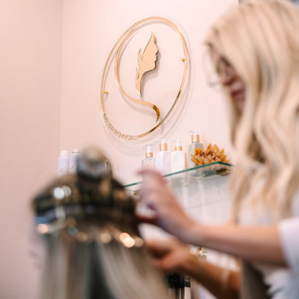 IBE Signature Mini Row Intall at Hair by Dendi in Oro Valley, AZ