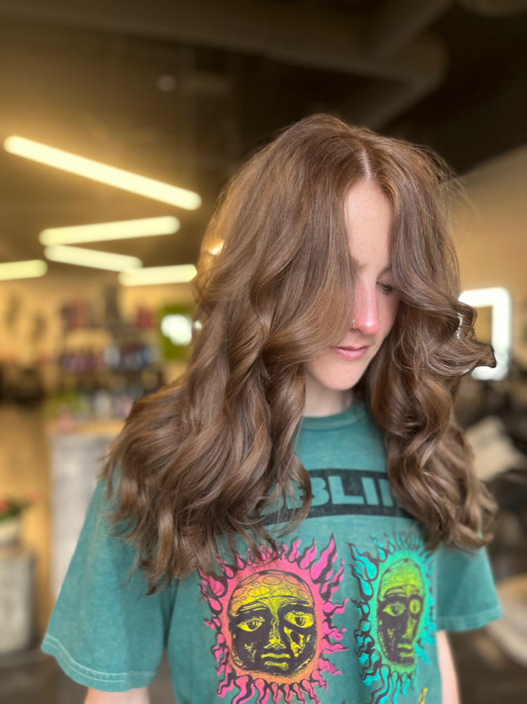 Root Touchup & Haircut