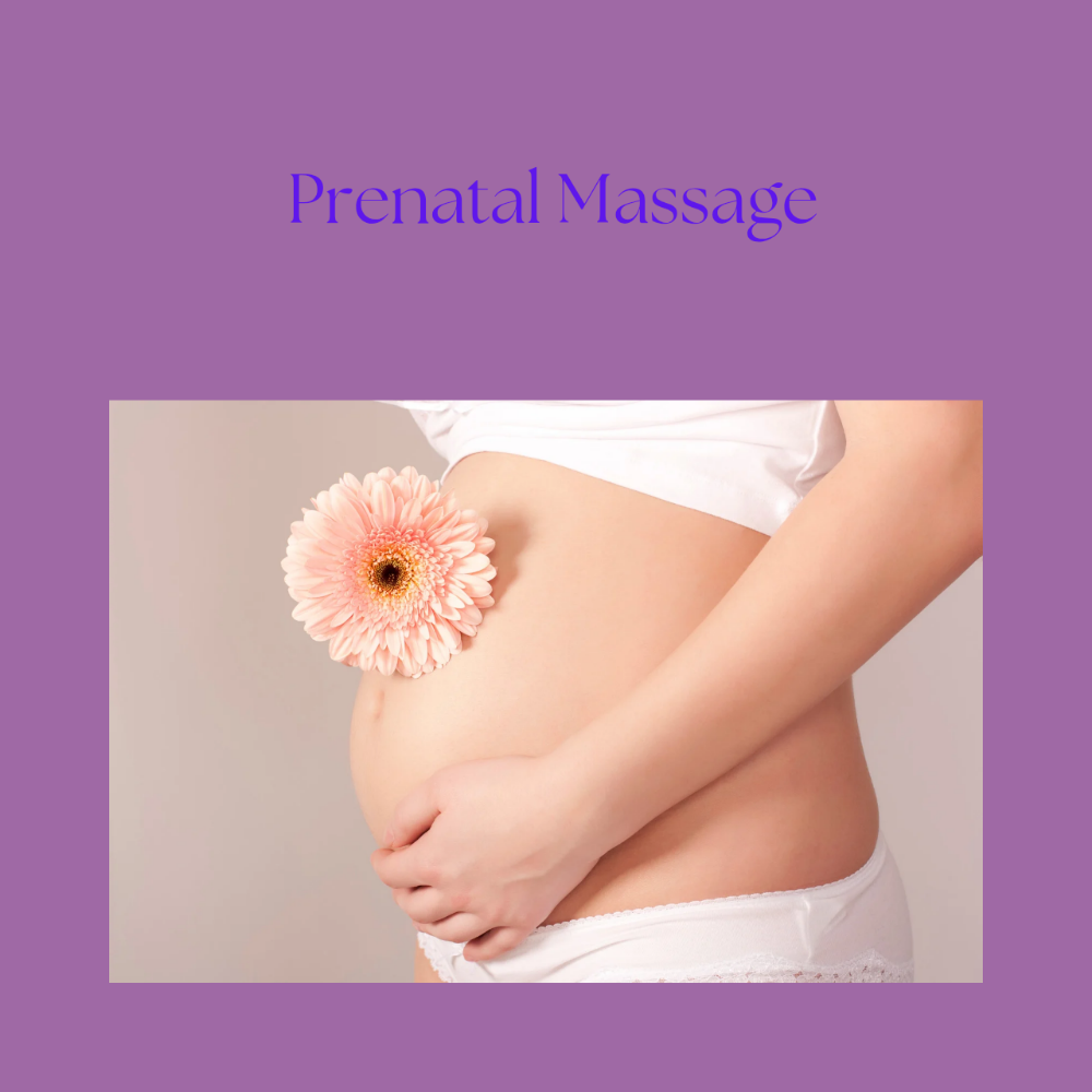 Prenatal massage 90 min