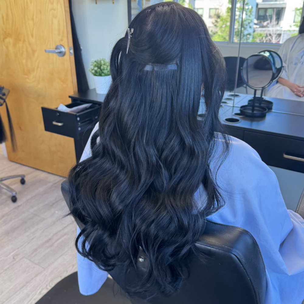 Tape In Application at Andrely Beauty in Kissimmee, FL